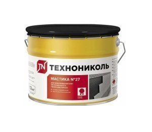 Мастика приклеивающая Технониколь №27 (ведро: 12кг) – купить в Москве