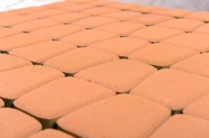 Тротуарная плитка Braer Standart Классико круговая коралловый частичный прокрас 110/73х115х60 мм – купить в Москве