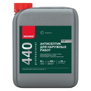 Защитное покрытие Neomid 440 ECO, цвет: бесцветный (канистра: 5л) – купить в Москве