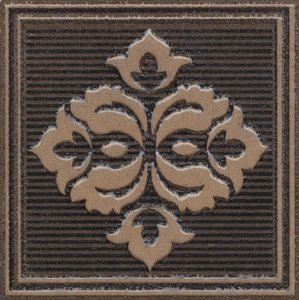 Керамогранит Kerama Marazzi Версаль коричневый матовая 70х70х11мм вставка AD/B400/SG9297 – купить в Москве