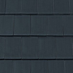 Керамическая черепица рядовая Creaton Domino finesse schwarz  глазурь 436х257 мм – купить в Москве