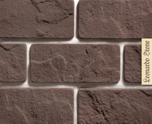 Искусственный камень плоский Leonardo Stone Монако 910 коричневый – купить в Москве