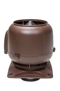 Вентиляционный выход Vilpe с колпаком 125S 250X250 коричневый RR32 – купить в Москве