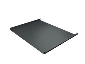 Фальцевая кровля штрипс Grand Line Двойной стоячий фальц RR 2H3 графитовый greencoat pural matt bt 1200/12500х563 мм – купить в Москве
