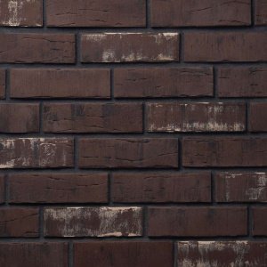 Искусственный камень угловой Petra Клинкерный кирпич 15П7.У коричневый – купить в Москве