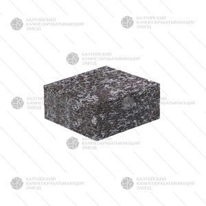 Брусчатка гранитная Гранатовый Амфиболит пилено-колотая 100х100х50 мм – купить в Москве