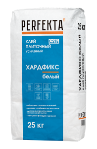 Клей плиточный усиленный Perfekta Хардфикс белый C2 ТЕ 25 кг 0756 – купить в Москве