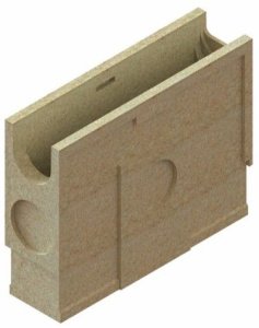 Пескоуловитель полимербетонный CompoMax Basic ПУ-10.14.39-П, размер: 500х140х390мм, Standartpark, арт.7080 – купить в Москве