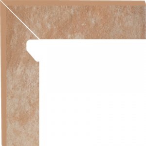 Клинкерная плитка Paradyz Ilario цвет: Beige, поверхность: Структурная размер: 81х300х11мм цоколь левый – купить в Москве