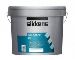Краска Sikkens Alphatex IQ полуматовая W05 5л – купить в Москве