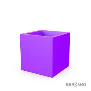 Кашпо Berkano Quarter 60 DB, тип дна: двойное, размер: 60x60x60см, цвет: Deep Violet, арт.220_051_22 – купить в Москве