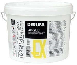 Краска для стен и потолков Derufa Expo 2,7 л – купить в Москве