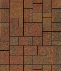 Тротуарная плитка Выбор Мюнхен Листопад гранит арабская ночь частичный прокрас 280/210/140х210/140/70х60 мм – купить в Москве