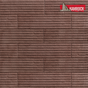 Искусственный камень плоский Kamrock Каменный город 13070 коричневый – купить в Москве