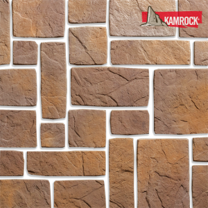 Искусственный камень плоский Kamrock Сказочный город 02780 коричневый – купить в Москве