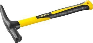 Молоток STAYER "PROFESSIONAL" ProStrike каменщика широкий, с фиберглассовой рукояткой, 600г арт.20161 – купить в Москве