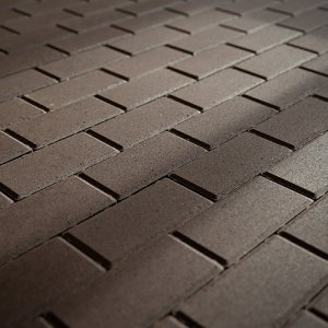 Брусчатка Steingot Стандарт Прямоугольник коричневый темный частичный прокрас 200х100х80 мм – купить в Москве