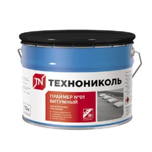 Праймер битумный (готовый) Технониколь №01 (ведро: 8кг/10л) – купить в Москве