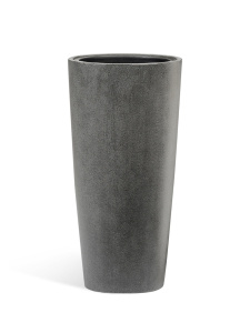 Кашпо TREEZ Effectory Beton высокий конус 300x610 мм тёмно-серый бетон 41.3319-02-020-GR-61 – купить в Москве