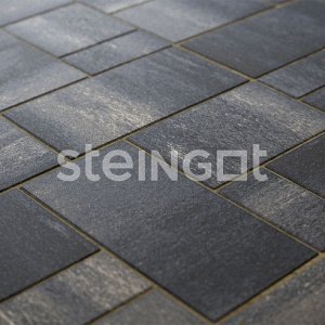 Тротуарная плитка Steingot Премиум Мюнхен штайн блэк частичный прокрас 480/360/240/120х60 мм – купить в Москве