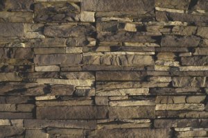 Искусственный камень плоский Eco Stone Вислер 15-30 коричневый – купить в Москве