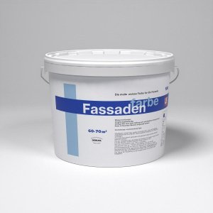 Краска фасадная Derufa Fassadenfarbe 14 кг – купить в Москве