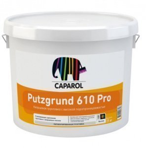 Грунтовка Caparol Putzgrund 610 Pro Base1 белая 25 кг – купить в Москве