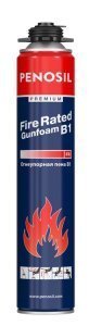 Пена монтажная огнеупорная профессиональная Penosil Premium Fire Rated Gunfoam B1, 720мл, арт.A1525Z – купить в Москве
