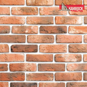 Искусственный камень угловой Kamrock Античный кирпич 32382 красный – купить в Москве