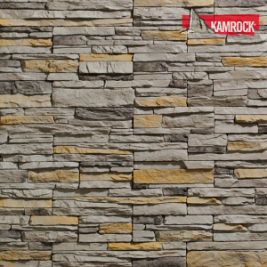 Искусственный камень плоский Kamrock Скалистая гора 52110 серый – купить в Москве