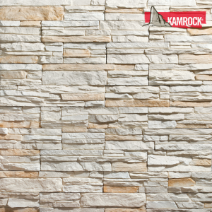 Искусственный камень плоский Kamrock Скалистая гора 52030 белый – купить в Москве
