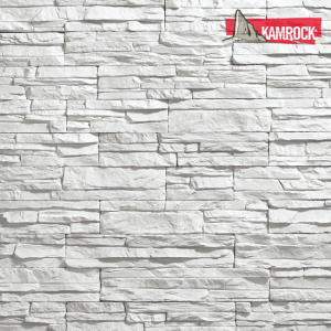 Искусственный камень плоский Kamrock Скалистая гора 52020 белый – купить в Москве