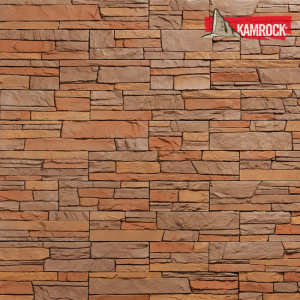 Искусственный камень плоский Kamrock Скалистый грот 52970 коричневый – купить в Москве