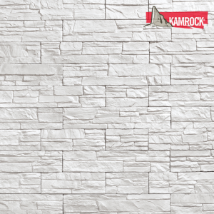 Искусственный камень плоский Kamrock Скалистый грот 52820 белый – купить в Москве