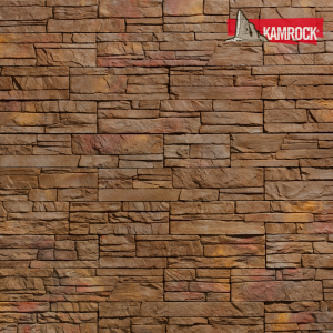 Искусственный камень плоский Kamrock Скалистый грот 52790 коричневый – купить в Москве
