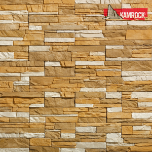 Искусственный камень плоский Kamrock Скалистый грот 52770 желтый – купить в Москве