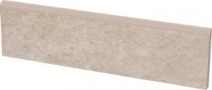 Клинкерная плитка Paradyz Viano цвет: Beige, поверхность: Структурная размер:  81х300х11мм цоколь прямой – купить в Москве