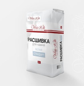 Расшивка для камня White Hills Стандарт, цвет: белый (мешок 25кг) – купить в Москве