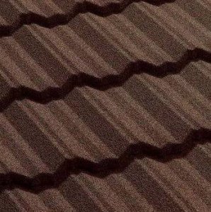 Композитная черепица гонт Gerard Classic chestnut с посыпкой 1320х369 мм – купить в Москве