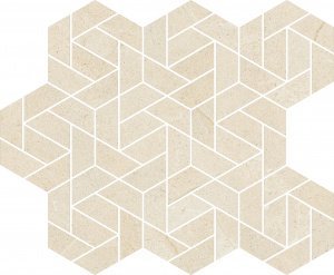Керамогранит Italon Metropolis Desert Beige Icon lux/rettificato 347х286х9мм мозаика 620110000154 – купить в Москве
