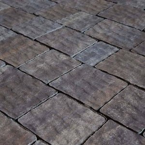 Тротуарная плитка Steingot Премиум Гранито штайн браун частичный прокрас 205-215/165-175/125-135/85-95х160х60 мм – купить в Москве