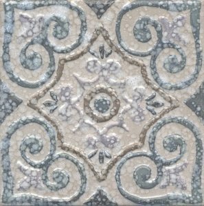 Керамическая плитка Kerama Marazzi Барио орнамент матовая 150х150х6,9мм декор DD/B24/17023 – купить в Москве