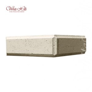 Декоративный элемент White Hills (Вайт Хилс) цвет: бежевый, размер: 410х450х142х21-40мм, рустовый камень (угловой) 851-15 – купить в Москве