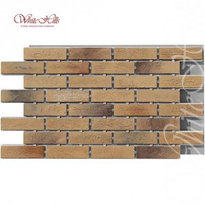 Фасадная термопанель плоская White Hills Терамо брик II 1145х662х72 мм Т360-40 коричневый – купить в Москве