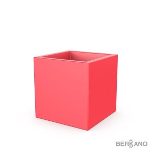 Кашпо Berkano Quarter 60 DB, тип дна: двойное, размер: 60x60x60см, цвет: Chili Red, арт.220_051_19 – купить в Москве