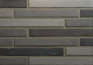 Искусственный камень угловой Lifebrick Лонг 200 mix серый – купить в Москве