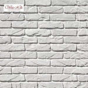 Искусственный камень угловой White Hills Тироль Брик 390-05 белый – купить в Москве