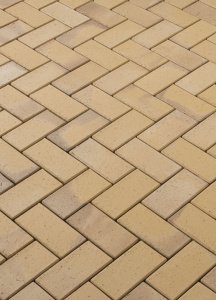 Брусчатка клинкерная Vandersanden Oberlausitz Premium Pisa ocher-gray-brown multi-coloured полный прокрас 200х100х45 мм – купить в Москве