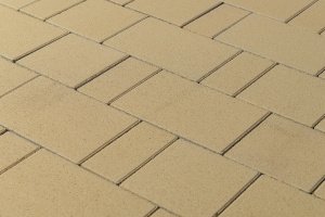 Тротуарная плитка Braer Standart Старый город "Ландхаус" песочный частичный прокрас 80/160/240х160х80 мм – купить в Москве