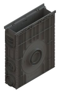 Пескоуловитель сборный пластиковый PolyMax Basic ПУС-10.16.60-ПП, размер: 500х156х600мм, Standartpark, арт.808007 – купить в Москве